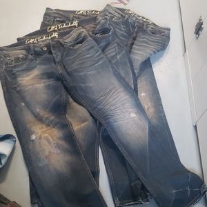 Cult of individuality mens Hagen relaxed jeans